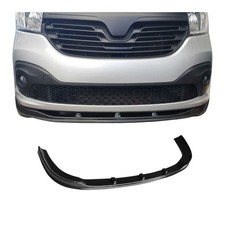 Frontspoiler Lippe Stoßstange Splitter für Renault Trafic 2014-2022 ABS Schwarzv