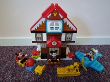 Lego Duplo Disney 10889 Mickys winterliches Ferienhaus mit Anleitung ohne OVP