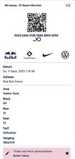 Sammler used ticket leipzig - ticket,