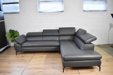 W. Schillig Chillano Ledersofa Ledercouch Lederecksofa L Form Garnitur Ecke