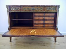Louis Seize Kommode Silberschrank Rosenholz, Palisander  Bronze Beschläge 1950