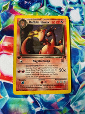 Pokemon Dunkles Glurak 1. Edition # 4/82! Deutsch!!! Swirl