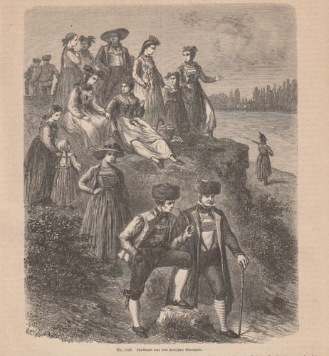 Badisches oberland trachten - badisches,