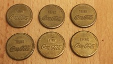 Trink Coca Cola Automatenmünzen Token Fehlprägung
