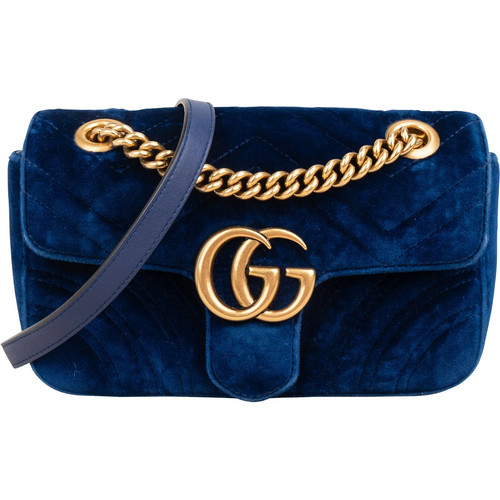 Gucci velvet matelassé - velvet, gg