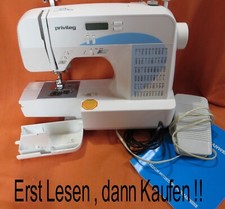original Privileg 5607E Nähmaschine Stichplatte Nähfuß Spule Greifer Nähpedal
