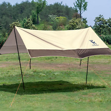 Qunature Strandzelt Sonnensegel Sonnenschutz Sonnendach Outdoor Pavillon Markise