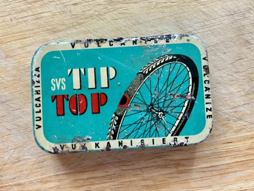 Vintage 50er blechdose tip - vintage,