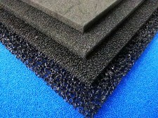 Filterschaum Filtermatte schwarz ca. 75 x 50 x 5 cm  Teich Aquarium Filter Koi