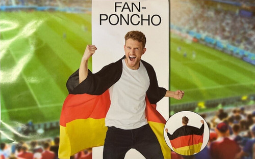 Poncho deutschland fussball - deutschland,