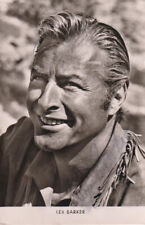 LEX BARKER Original Autogramm signierte Graphima Postkarte 70er Jahre