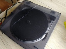 AIWA PX-E 860 Plattenspieler Stereo Turntable System, silbergrau