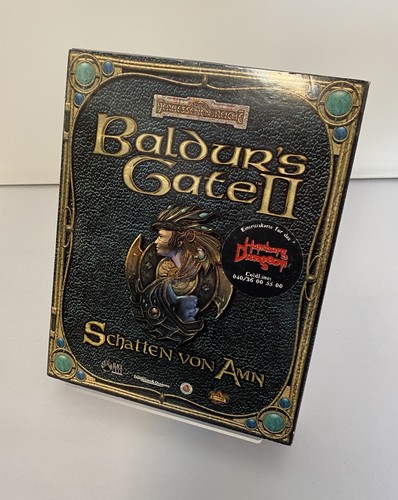 Baldurs gate big box pc - big, box(pc