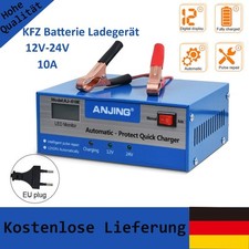 Profi 400AH Autobatterie-Ladegerät 12V/24V Smart Battery Charger Wartung