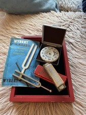 Vintage Konvolut Pyramid Stimmpfeife, Hohner Piccolo Mundharmonika, Stimmgabel A