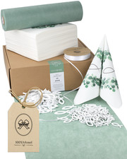 Tischdeko Set Eukalyptus Kranz