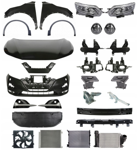 Satz motorhaube frontmaske - motorhaube,