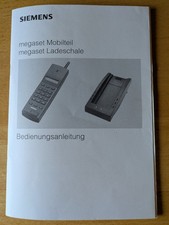 Siemens Megaset Mobilteil Bedienungsanleitung, Buch