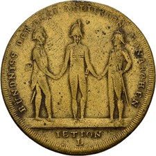 Rechenpfennig Jeton  1813