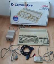 Commodore Amiga 500 - Computer mit 1 MB RAM,Maus,Bootselector,SCART-Kabel + OVP
