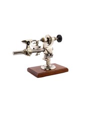 Sehr schöne dekorative kleine antike Drehbank Stahl