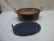 Antik Kupferbräter mit