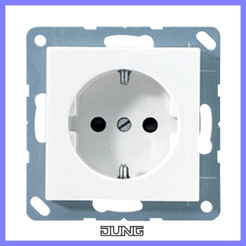Jung serie schuko steckdose - a,