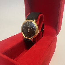 Vintage Armbanduhr CONTINENTAL AUTOMATIC Octogonal Gold Mit Neuem Swatch Armand