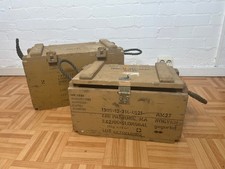 2 Bundeswehr Kiste Holz