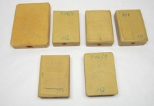 6 Gummiformen Münzfassungen für die Schmuckfertigung Goldschmiedewerkzeug