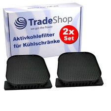 2x Aktivkohlefilter für