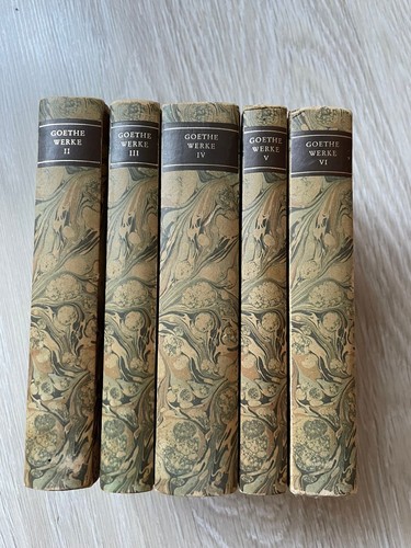 Goethe werke band - goethe-werke, 2-6