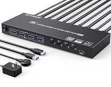 USB 3.0 KVM Switch HDMI 4 Port