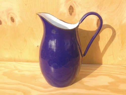 Antiker emaille wasserkanne - emaille, |