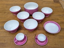 Dibbern Solid Color in pink - Müslischale, Schüssel, Dessertschale, Espresso-Set