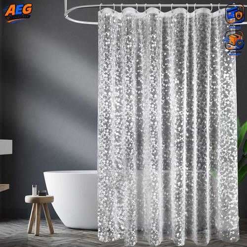Duschvorhang transparent - duschvorhang,