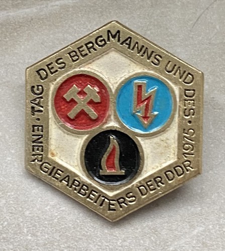 Abzeichen tag des bergmanns - tag,