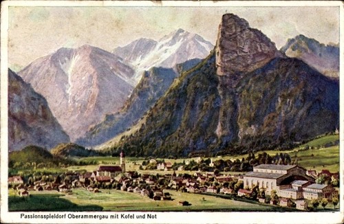 Oberammergau oberbayern - oberammergau, in
