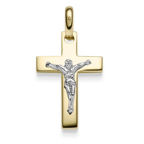 Anhänger kreuz mit jesus - anhänger,