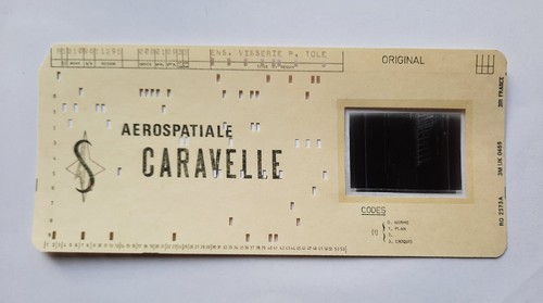 Lochkarte mit microfiche des - mit,