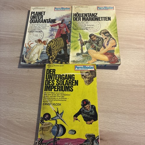 Perry rhodan planetenromane - 3x,
