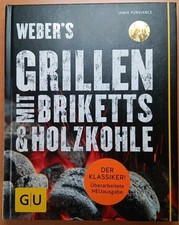 GU Weber's Grillen mit Briketts und Holzkohle