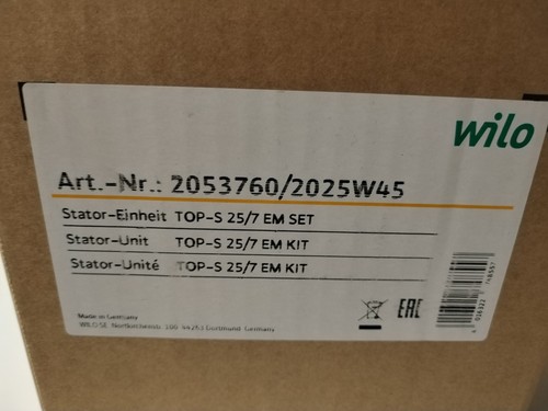 Wilo stator unit top - wilo, stator-unit