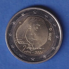 Finnland 2014 2-Euro-Sondermünze Tove Jansson bankfr. unzirk. 