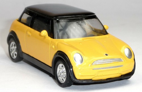 Mini cooper modellauto gelb - mini,