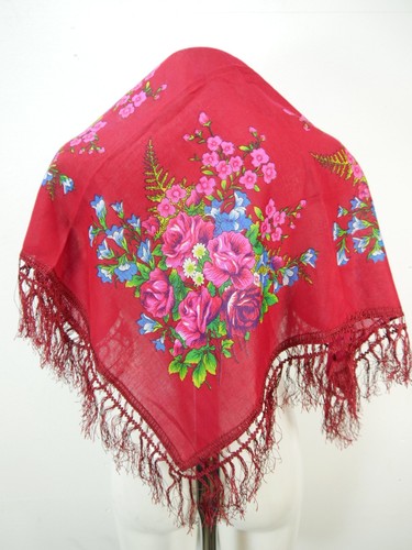 Elegantes trachtentuch rot - elegantes,