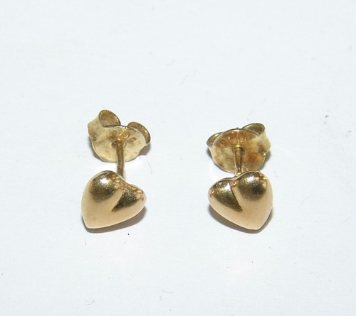 Ohrringe gold 585 herzform - in,