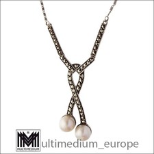 Art Deco Silber Markasit