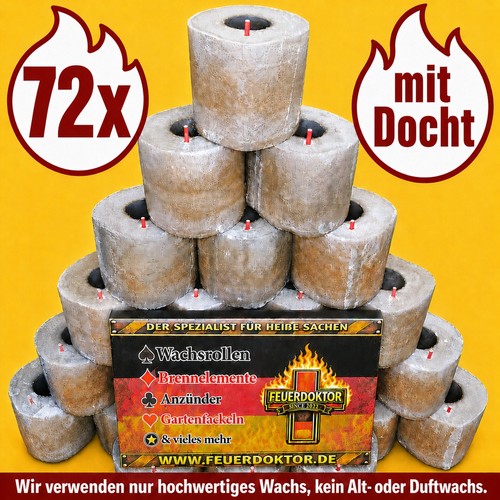 72x wachsrollen top - 72x, 🔥top