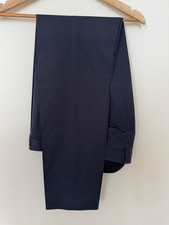 Hugo Boss Stoffhose dunkelblau Anzughose Slim fit 